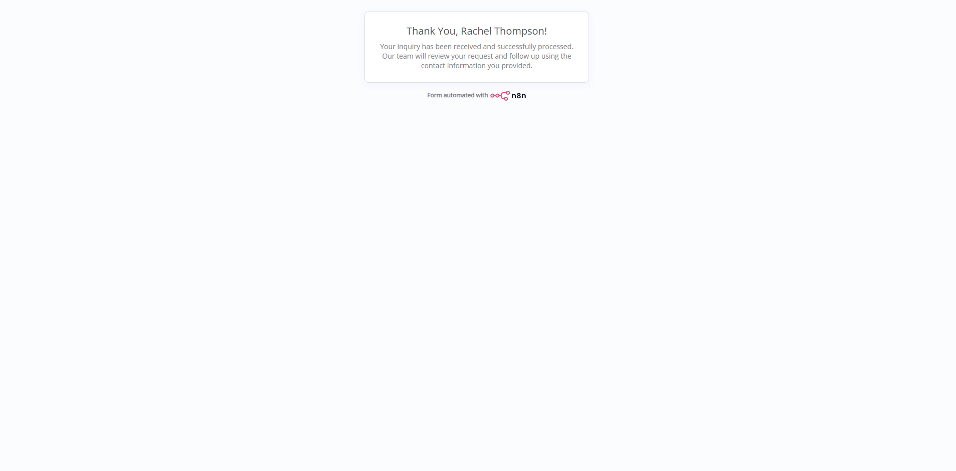 TaskRouteAI submission confirmation